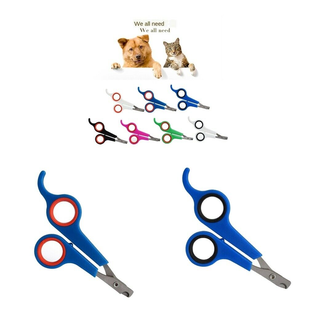 2x Pet Nail Clippers Dog Grooming Trimmer for Dogs Rubbit Grooming Supplies