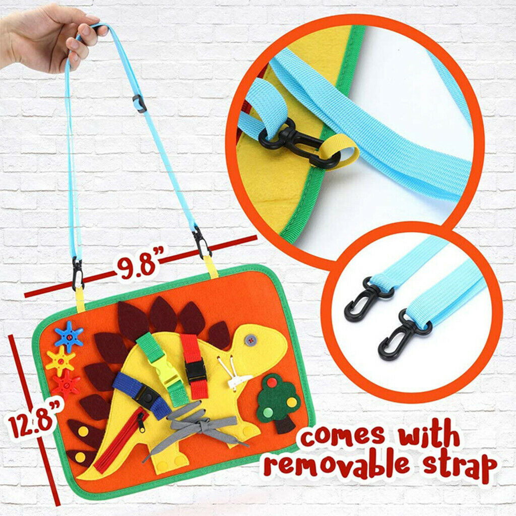 Busy Board Early Educational Skills Training Airplane Toys 1-3 Ages Gift