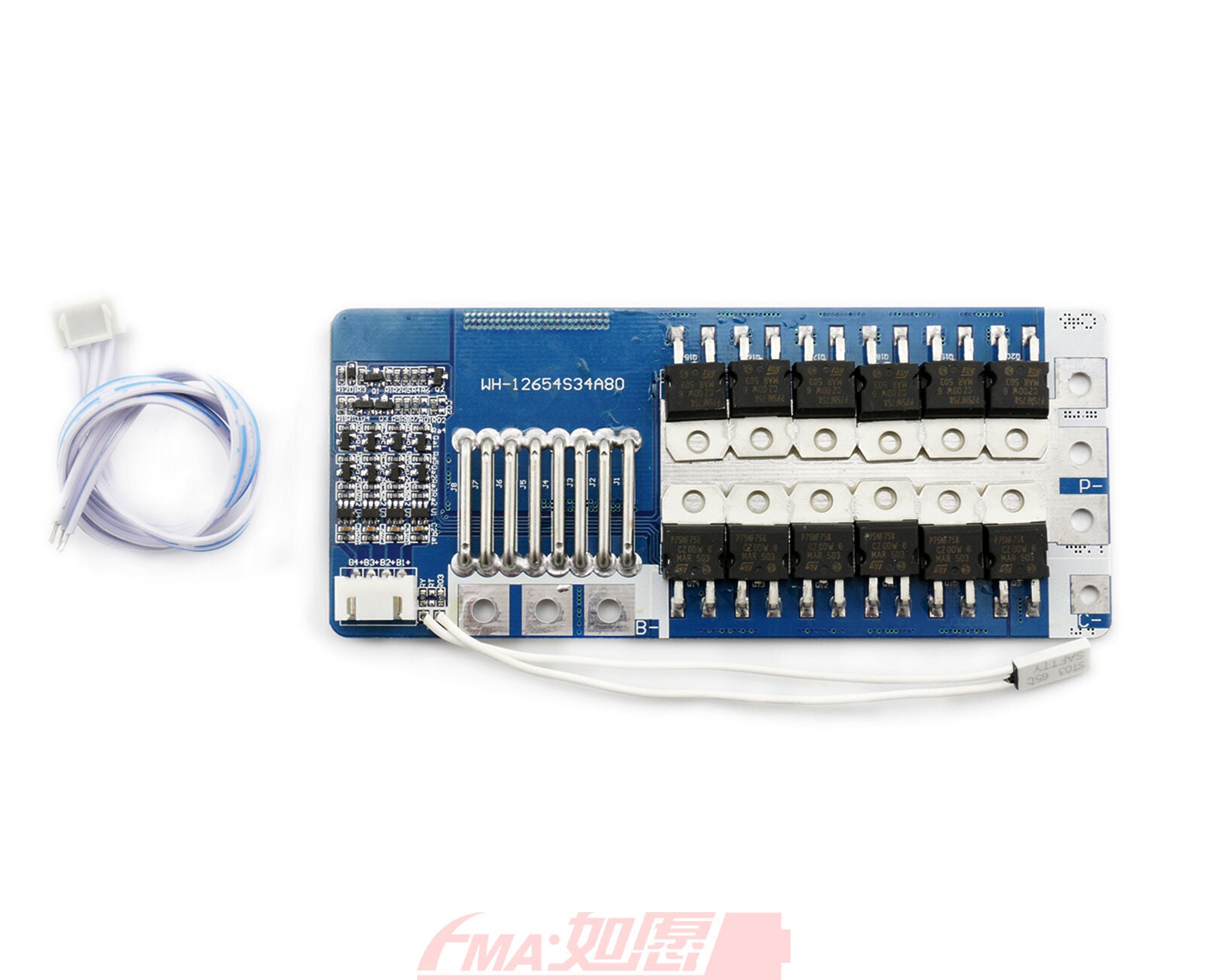 Protection Circuit Module PCM BMS 80A for 4S 14.8V Li-ion Li-Po battery 4S80W011