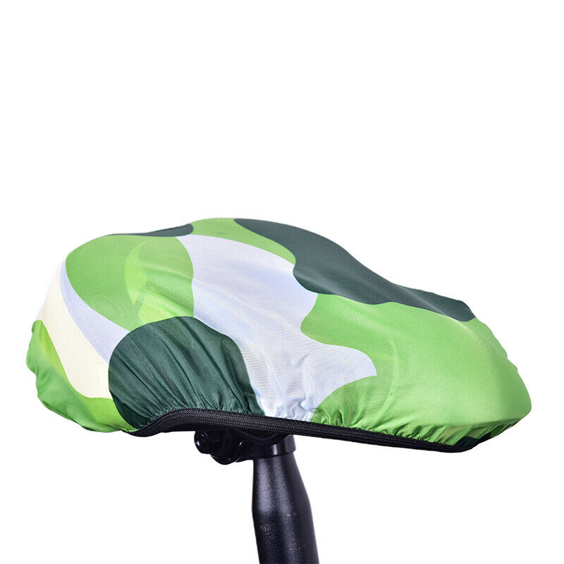Outdoor Bicycle Waterproof Seat Rain Elastic Dust and Rain Resistant Prot.l8