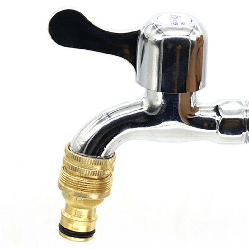 Brass Thread Hose Water tube Connector Adaptor Fitting Garden Quick Connector