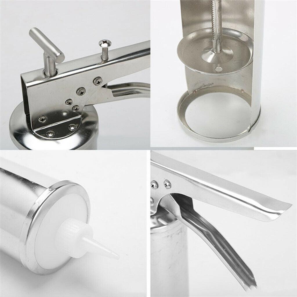 Handheld Condiment Dispenser , Professional Hamburger Sauce Bottle Gun Pump