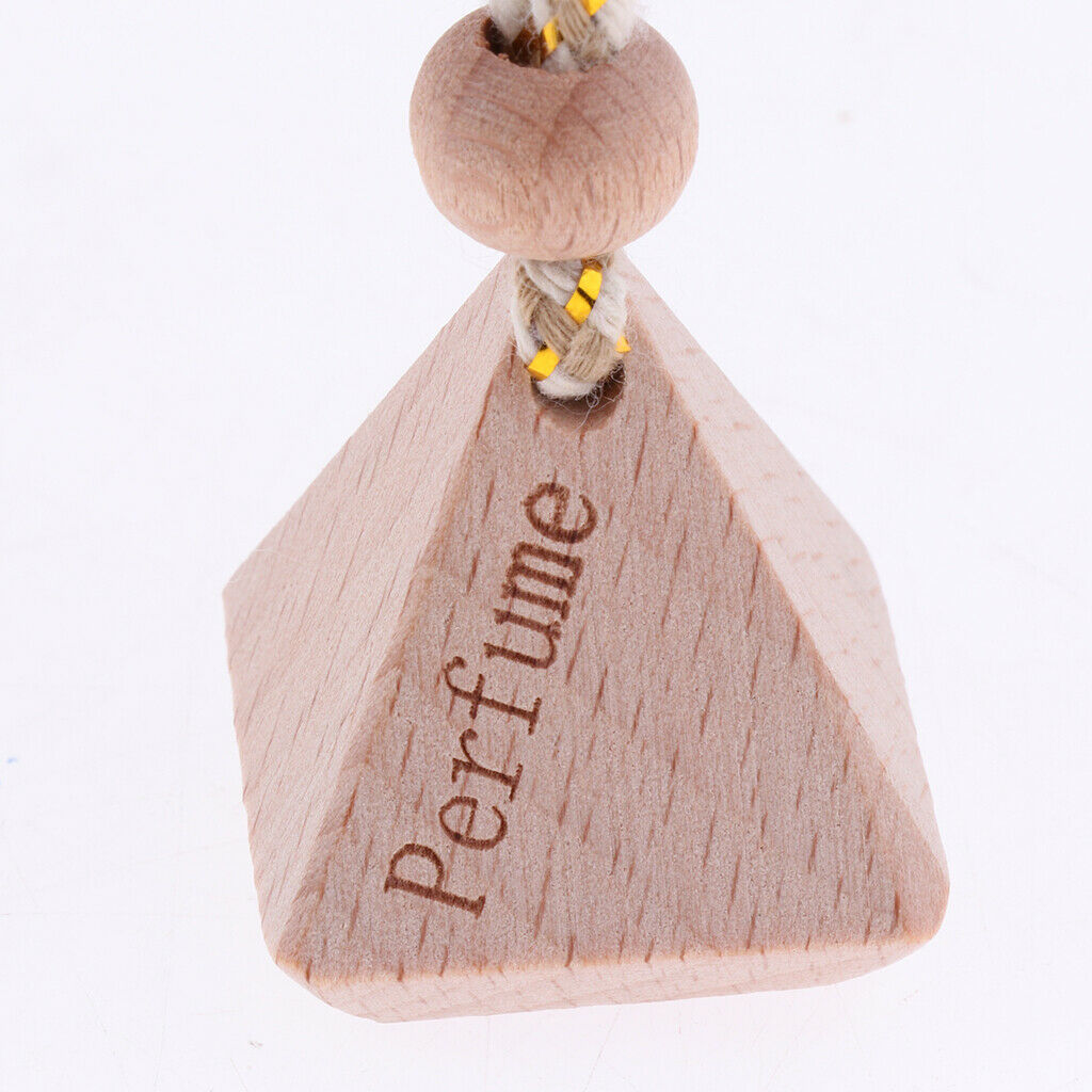 5Pcs 6ml Empty Car Hanging Perfume Bottle Air Freshener Diffuser Vials Charm -