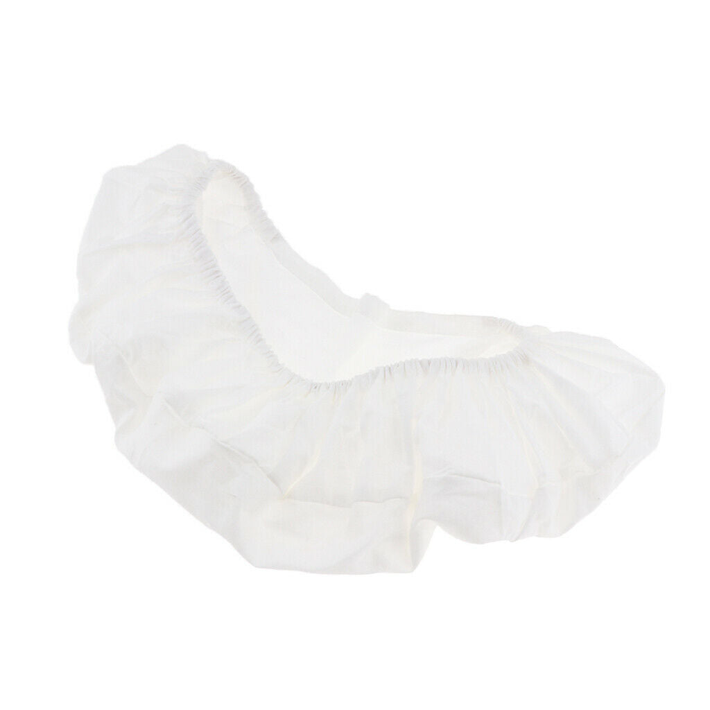 U-shaped neck pillowcase made of cotton - white colored pillowcase