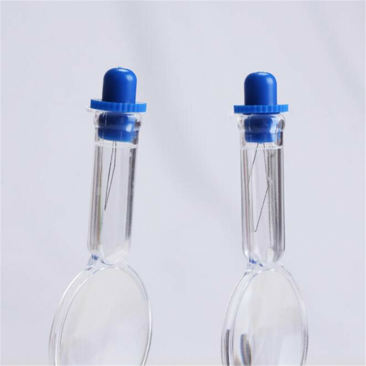 10pcs Transparent Plastic Magnifier Needle Threader Sewing Tools DIY Accessories