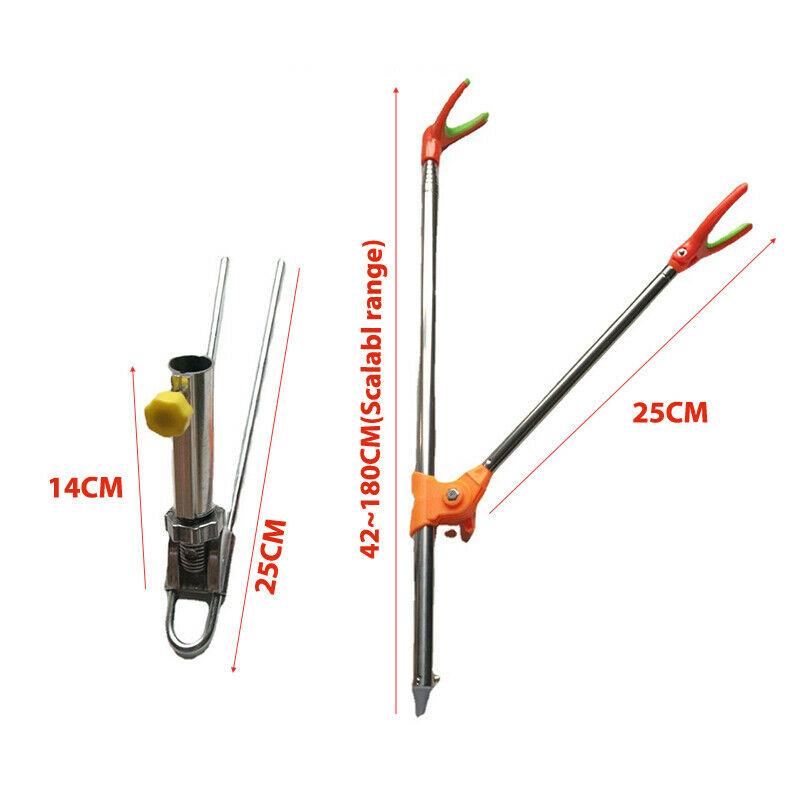 Ground Fishing Rod Stand Bracket Adjustable Chair Box Fish Rods Hol JYDFAU