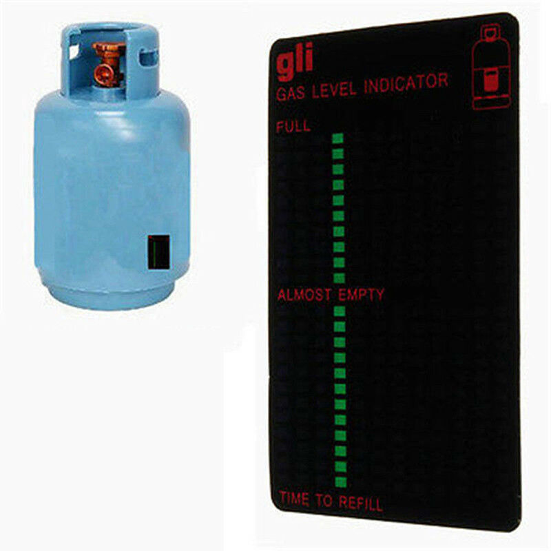 Gas Thermometer Propane Butane LPG Fuel Gas Tank Level Indicator Magnetic .l8