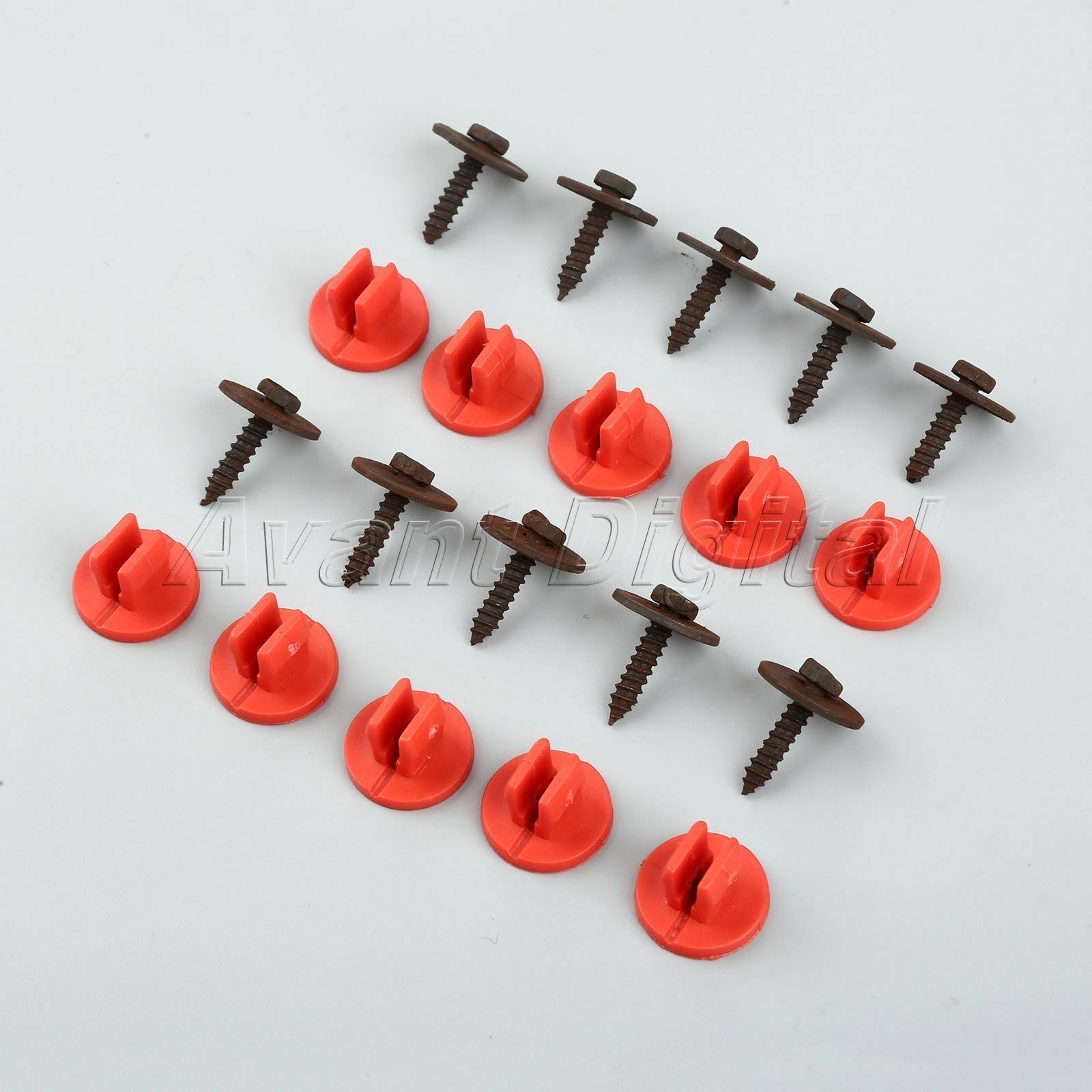 For FORD C MAX S MAX 20PC Engine Undertray Cover Clips Bottom Cover Shield Guard