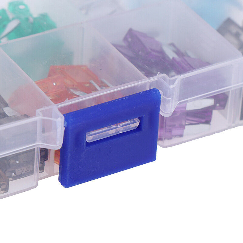 1Set Car Truck MINI Blade Fuses 5A 10A 15A 20A 25A 30A Fuses Kit With ClipY TL