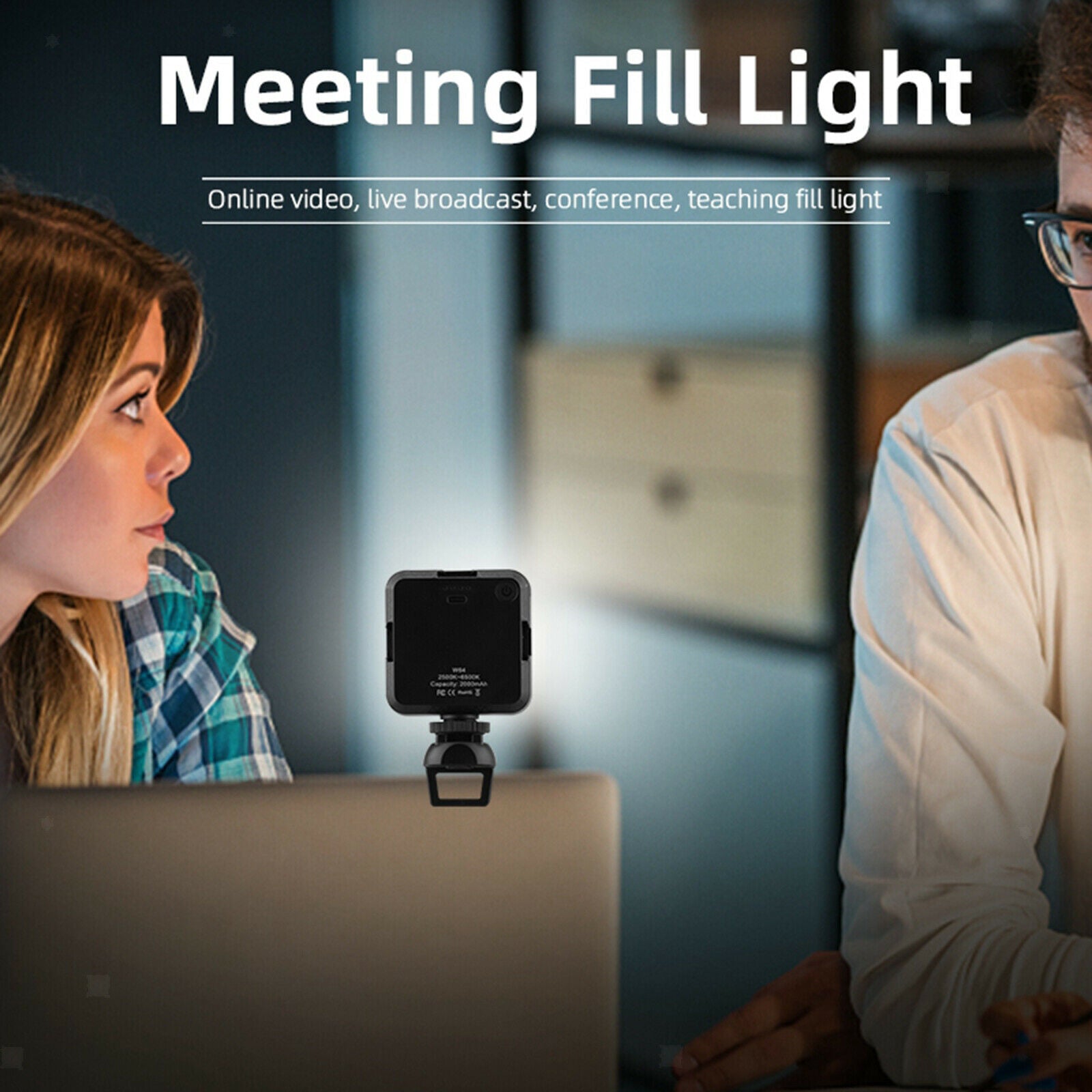 Video Conference Lighting Kit for Interview Remote Work Online Meetings