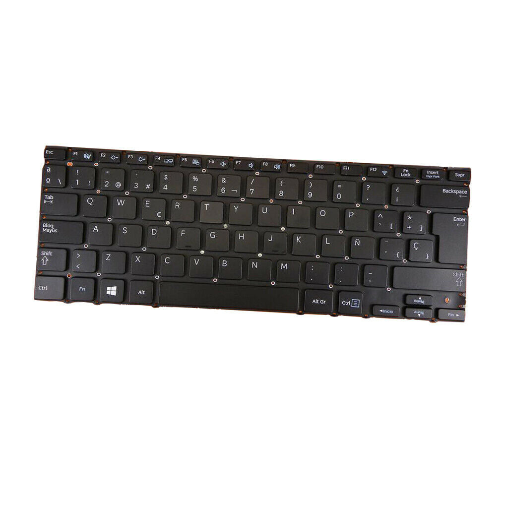 Lovoski Plastic Replacement ES Laptop Keyboard Keypad For  NP 530U3C