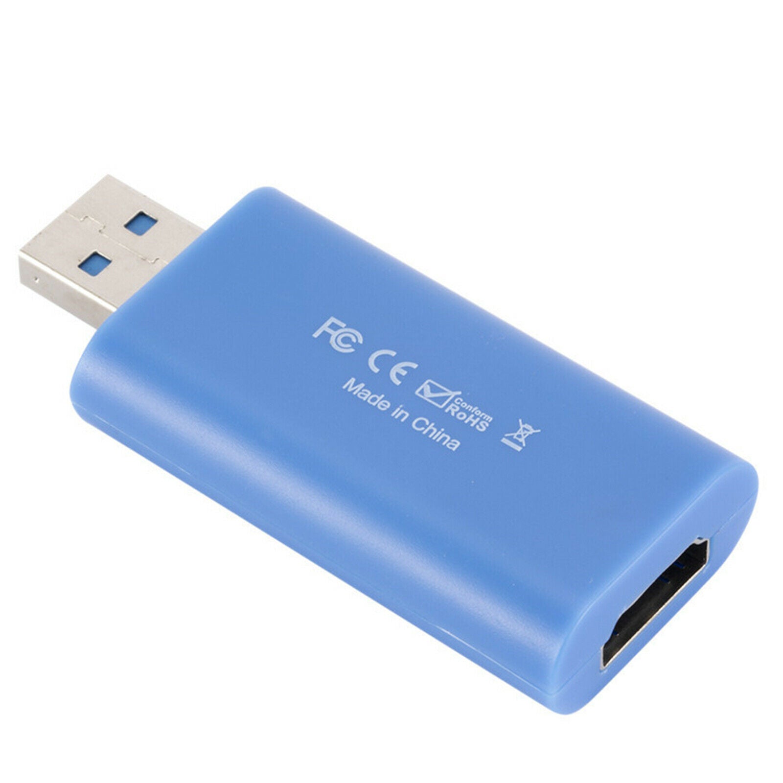 Audio Video Capture Card HDMI to USB 2.0 Record for Gaming Live Teaching