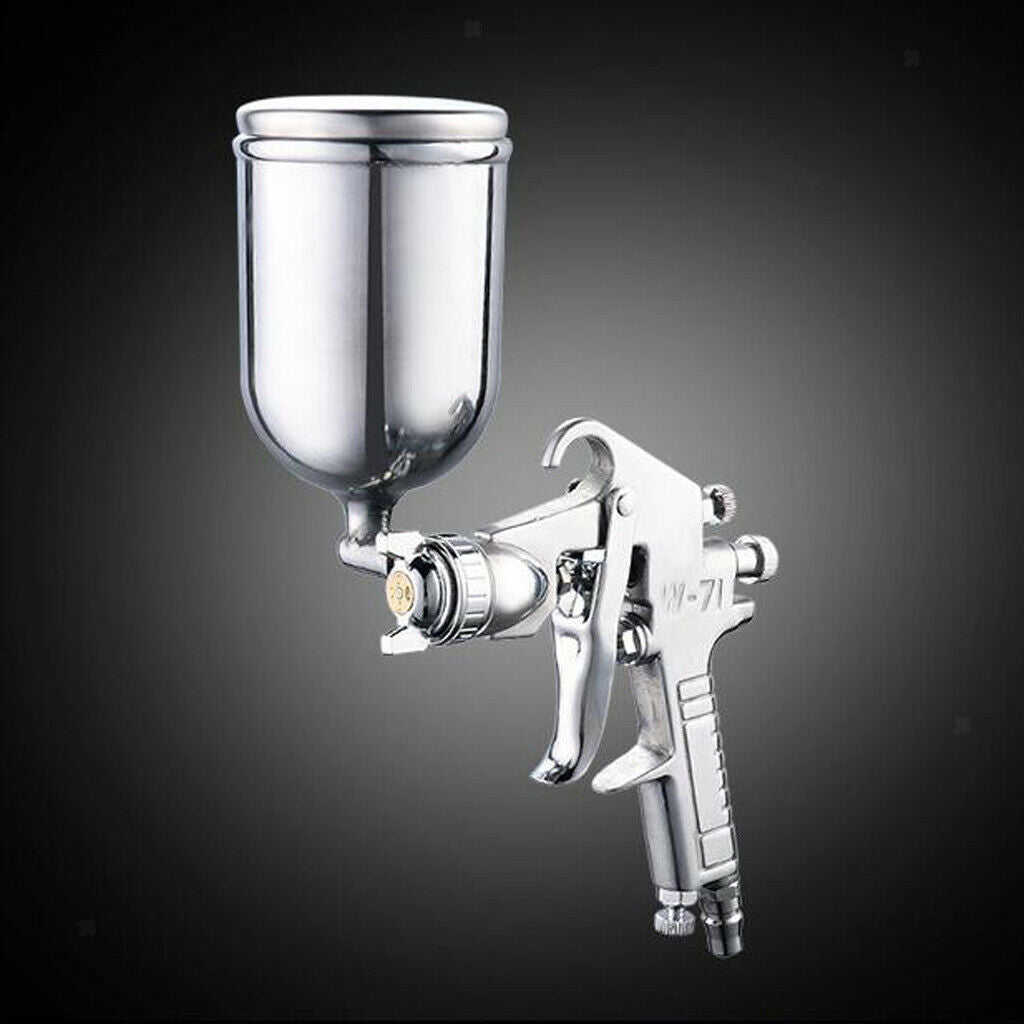 W-71 HVLP Mini Spray Paint  Air Gravity Feed Smart Repair Touch Up 400ml