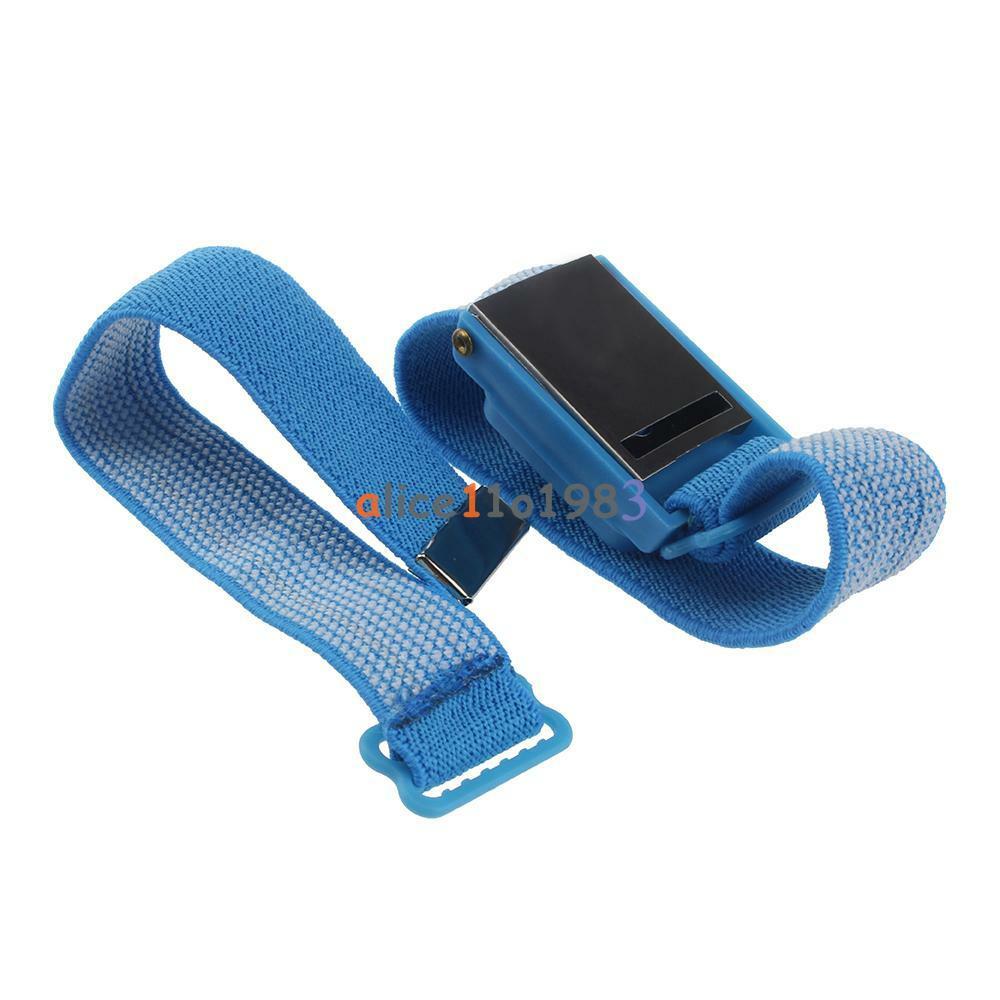 5PCS Wireless Cordless Anti-Static Wrist-Band Wristband Strap Discharge Cables