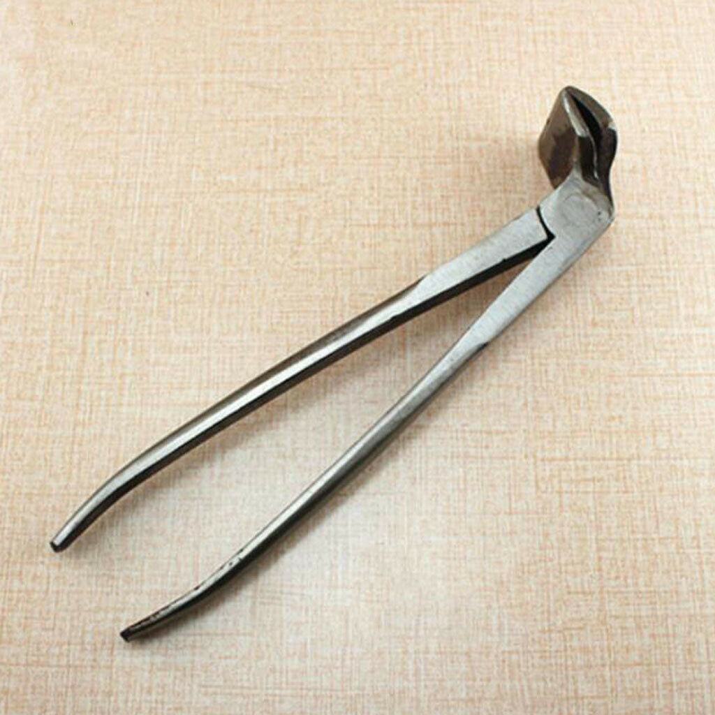 2Pcs Bending Stainless Steel Bag / Leather / Luggage Repairing Pliers
