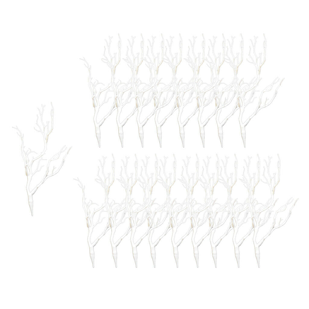 18x Simulation Dried Tree Branch Dry Plant Tree Wedding Decoration Branches