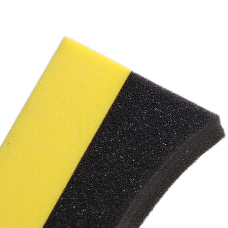 6Pc Tire Contour Dressing Applicator Pads Gloss Shine Color Polishing Wax.l8