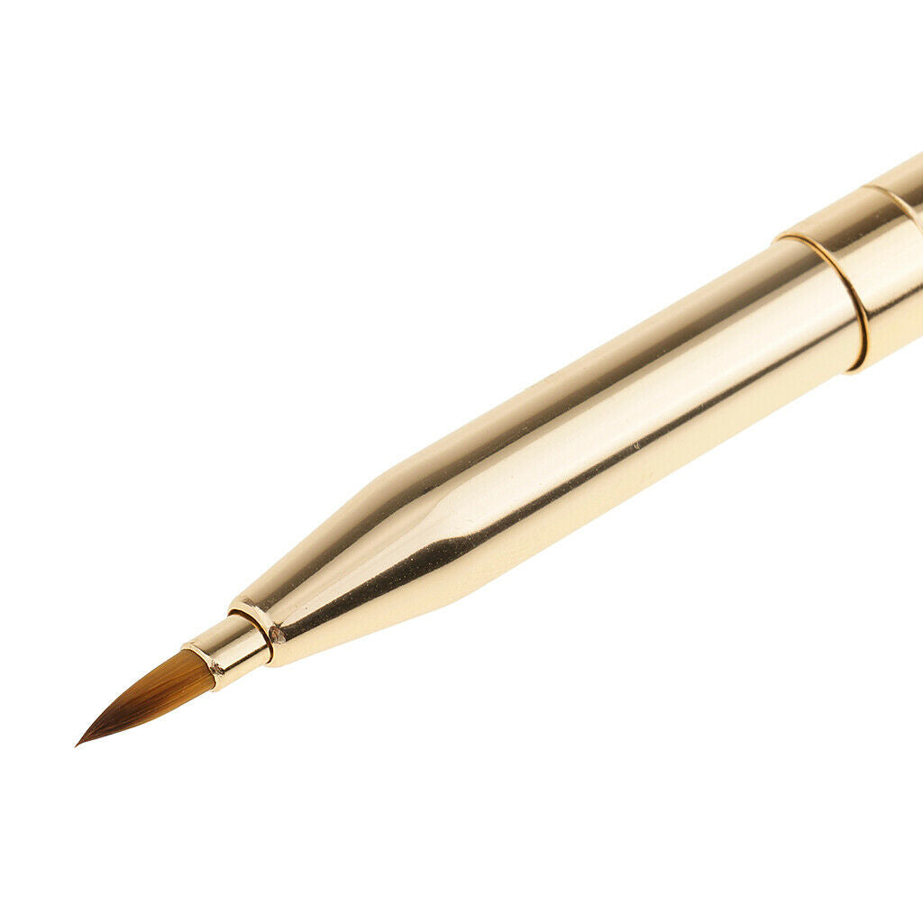Multi-purpose Makeup Brush 2 in 1 Retractable Lip Brush Eyeshadow Brush