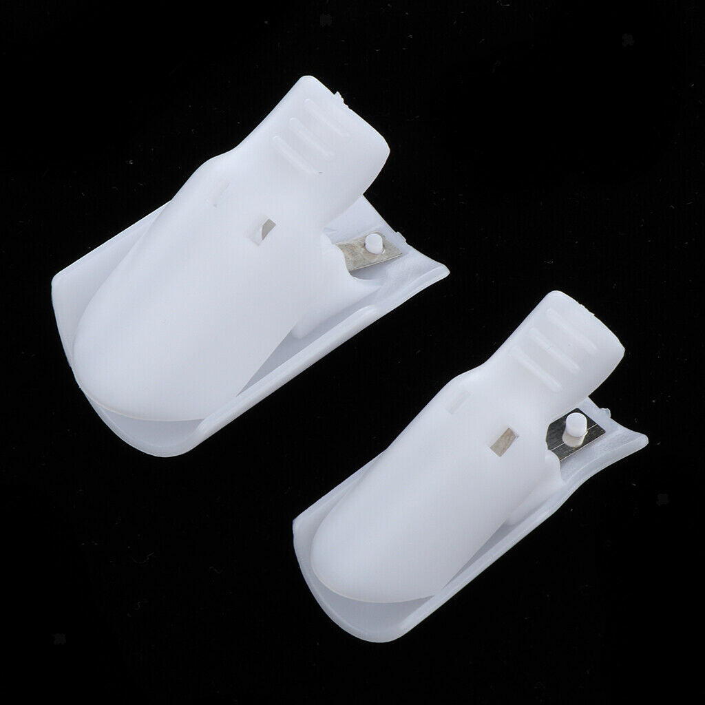 10pcs/set Gel Nail Polish Remover Clips Cover Soak Off Clip Cleaner Tools Feet