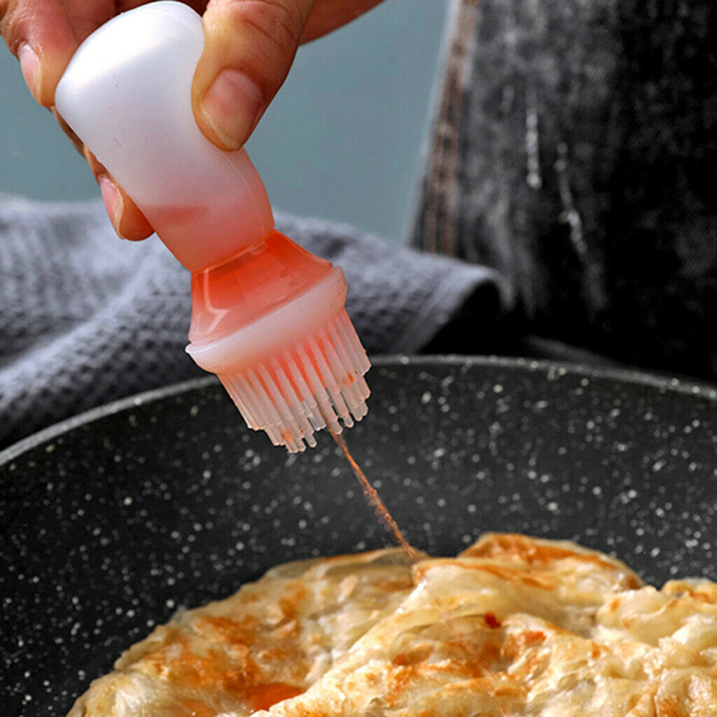 Oil Brush Bottle High Temperature Resistant Barbecue Cake Brush BBQ Honey