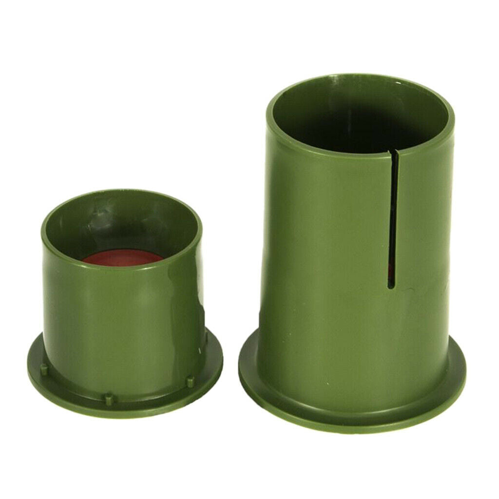 Plastic Fishing Bait Tackle Trap Basket Lure Feeder Thrower Holder Maker