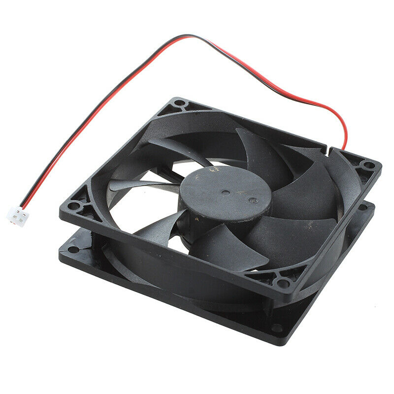 90mm x 25mm DC 12V 2Pin Cooling Fan for Computer Case CPU Cooler J8M2M2