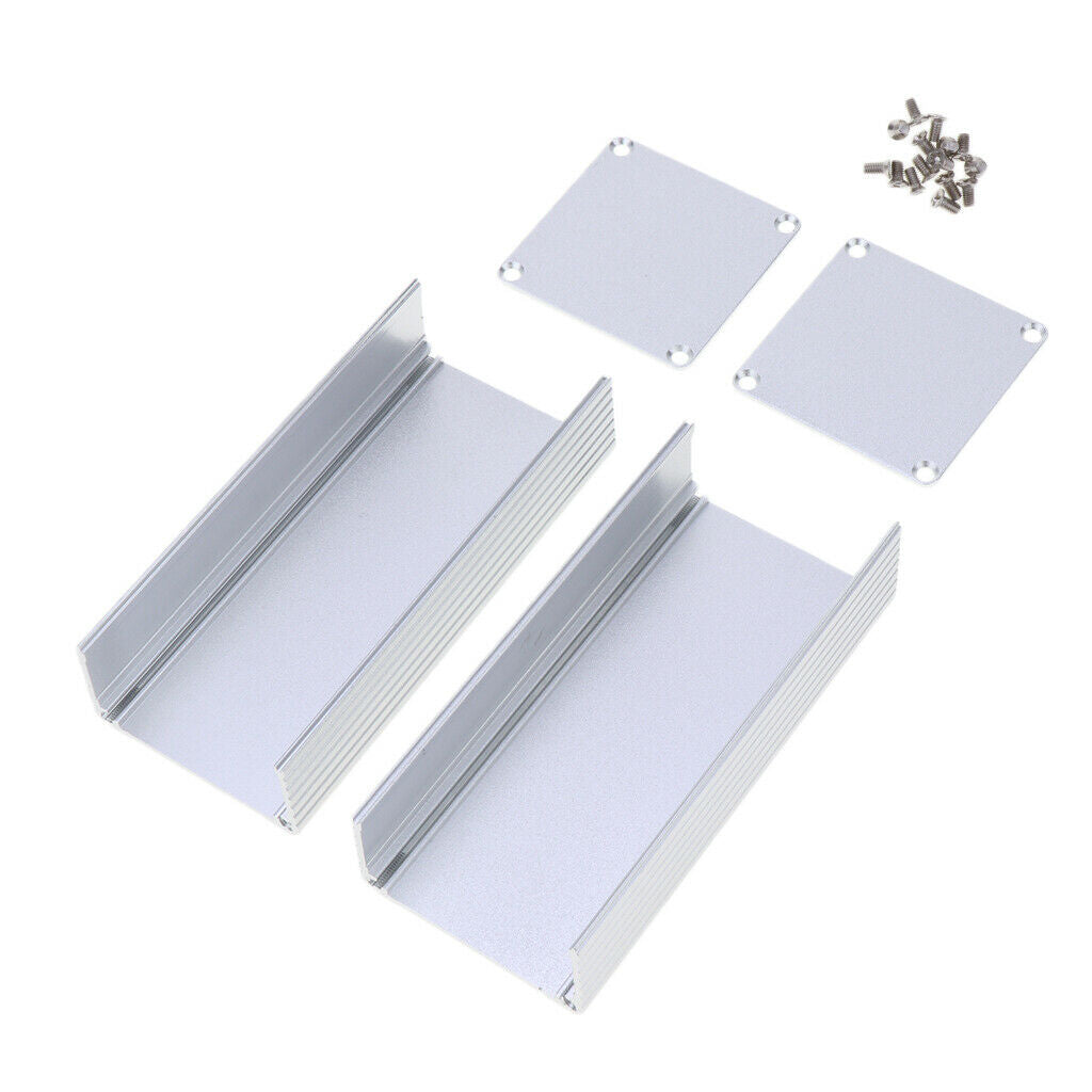 DIY Extruded Electronic Project Box Aluminum Enclosure Case 1.81 x 1.81 x 3.94