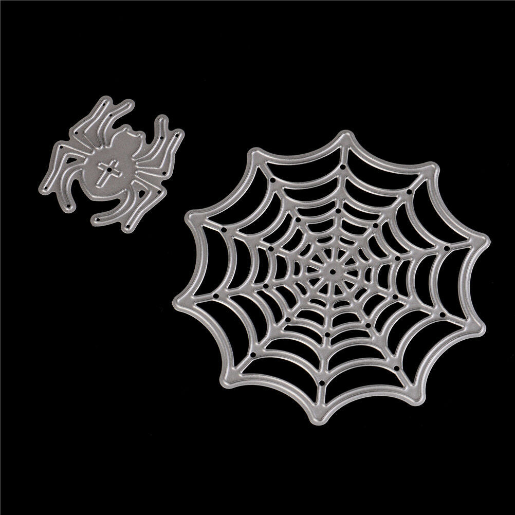 Halloween spider Metal Cutting Dies Stencil Scrapbook Paper Cards Album D.l8