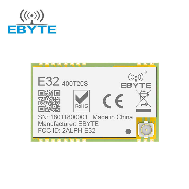 E32-400T20S 433MHz LoRa SX1278 100mW SMD Long Range IPEX Transmitter Receiver