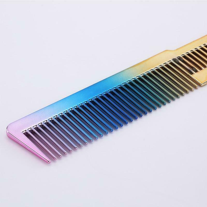 Professional Gradient Comb Hair Styling Hairdresser Cutting Hairdressing Comb
