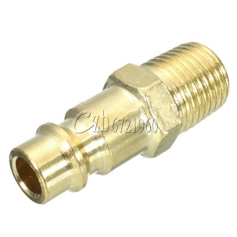 1/4 BSP Euro Quick Coupler Air Line Hose Compressor Fittings Connector Tool HOT