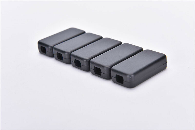 5pcs Electric Plastic Black Waterproof Case Project Junction Box 40*20*11mm WF