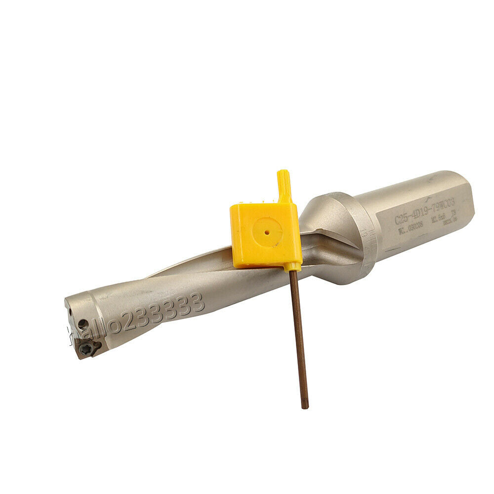 WPD-190-4D-C25 19mm U drill indexable drill For WCMX030208 WCMX carbide insert