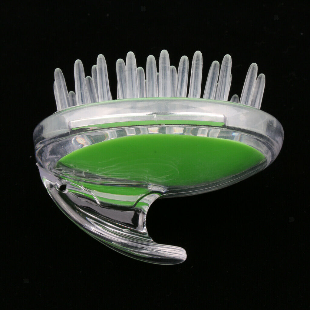 2 Pieces Round Scalp Massager Brush Brush Growth Head Shampoo