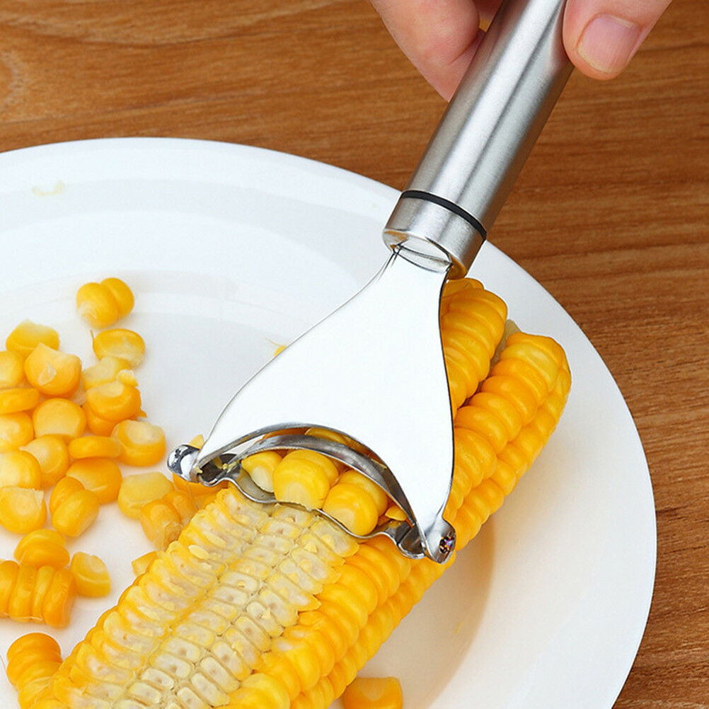 Stainless Steel Corn Slicer Peeler Thresher Remover Household Corn Slicer -PNBD
