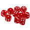 Lots 10 Acrylic Six Side Dices D6 Spot Dices Square Dice for KTV Playing