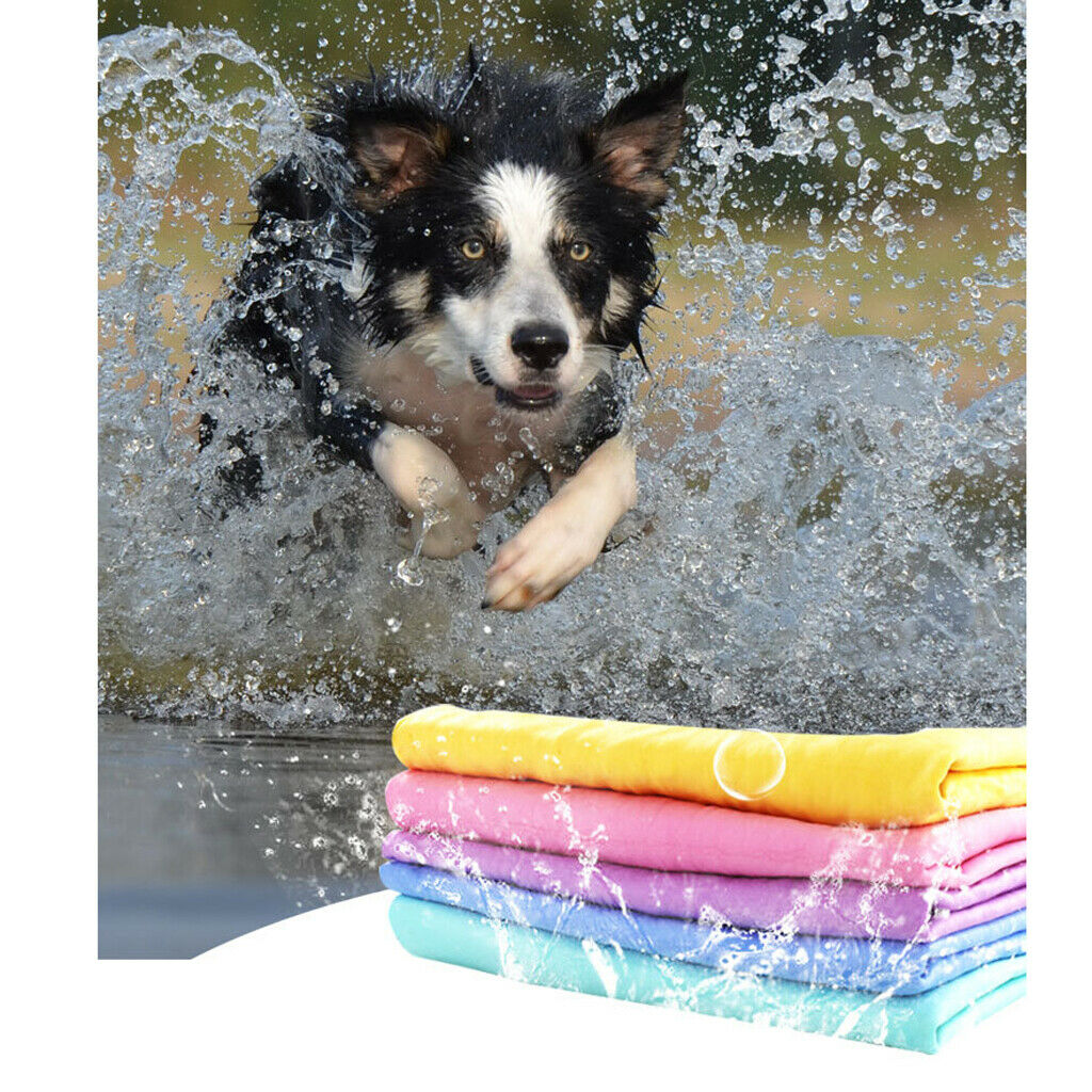 Super Absorbent Pet Drying Towel Soft Bath Towel Dog Grooming Towel  Small