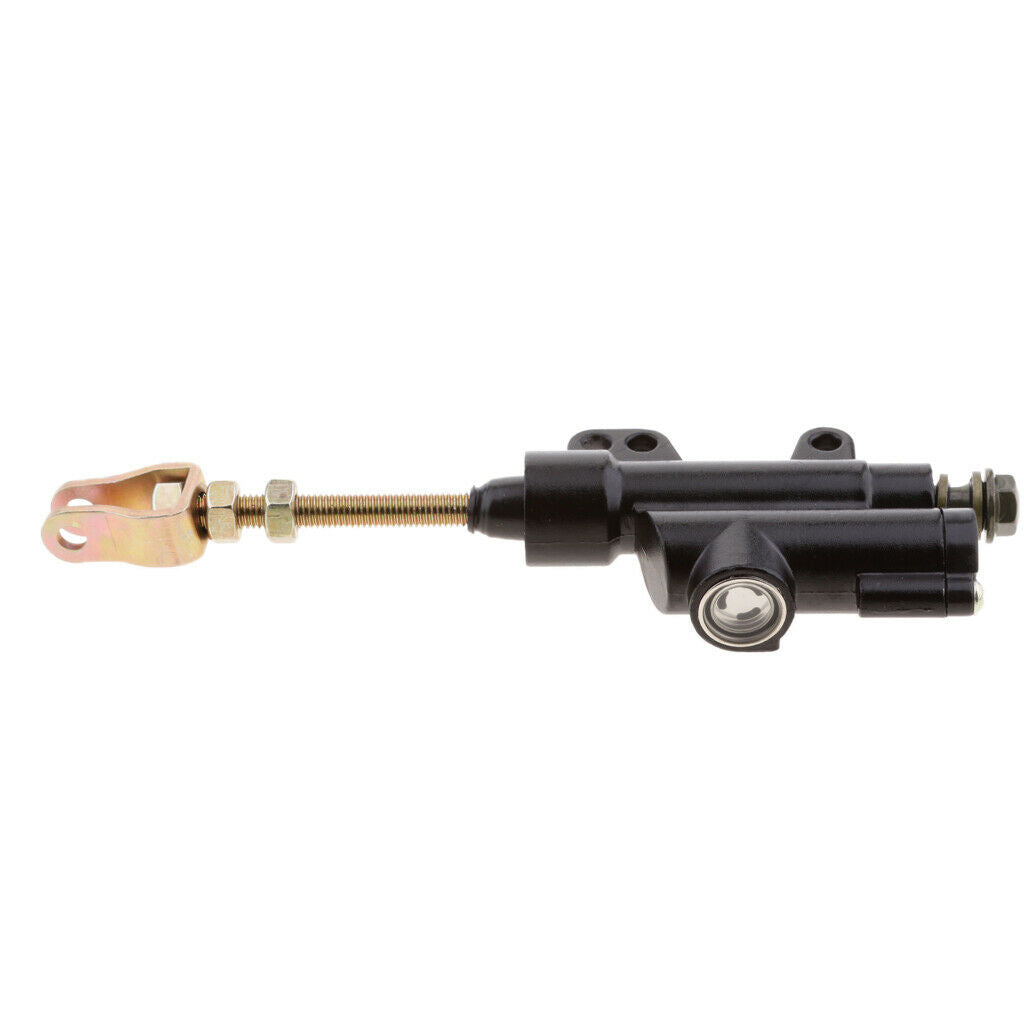 Black Rear Hydraulic Brake Master Cylinder Pump For Motorcycle ATV