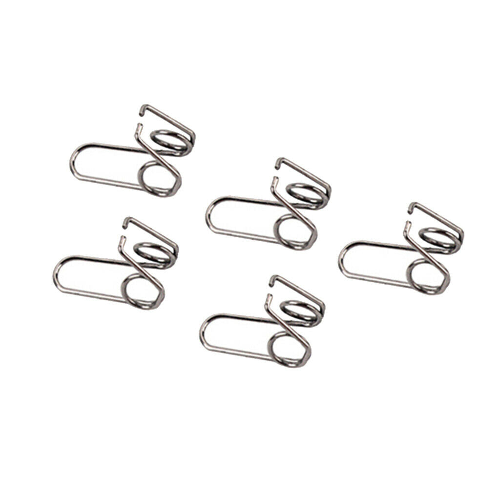 5pcs Trumpet Water Key Pin Valve Springs Screws Keychain Door Small Repair