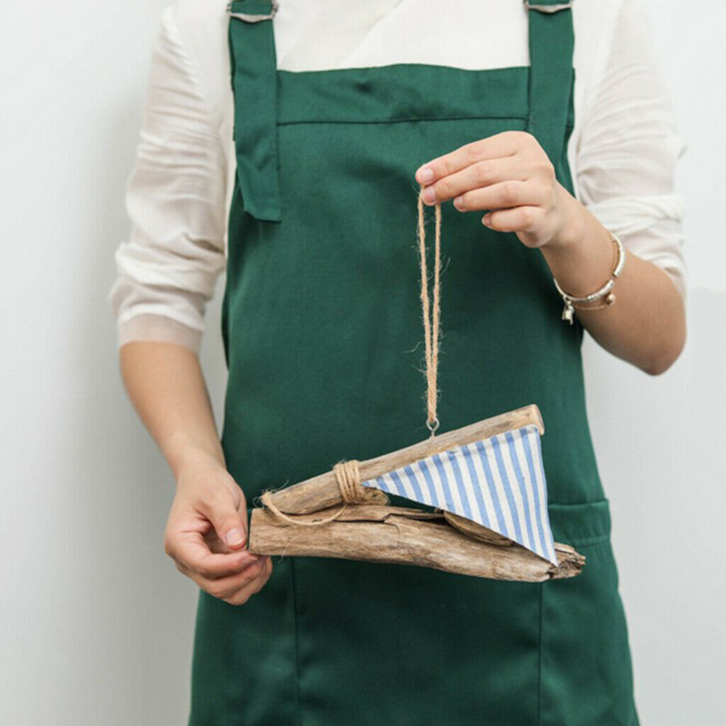 Creative Mediterranean Sailboat Wall Hanging Ornament Decorative Wood Craft