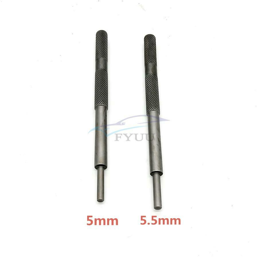 Motorcycle Engine Valve Guide Pilot Puncher 5mm 5.5mm Remover Repair Tool