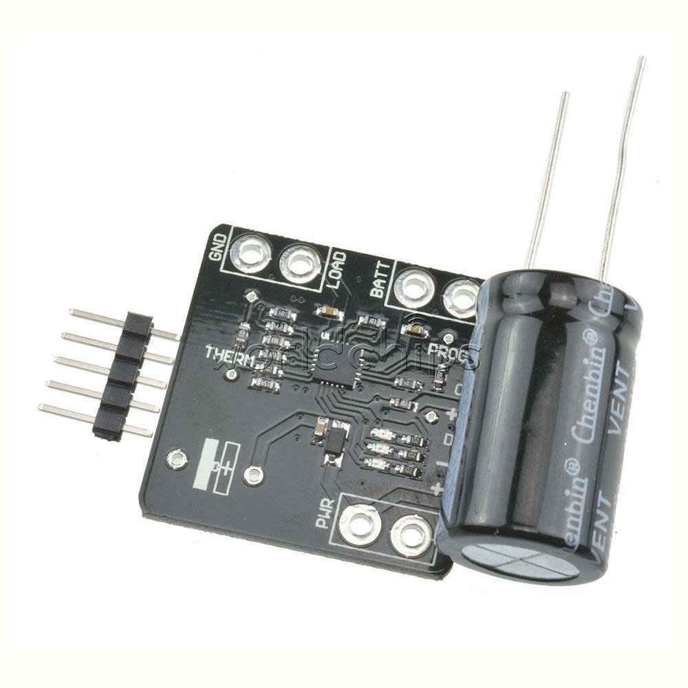 New MCP73871 USB 5V DC Solar Lipoly Lithium Lon Polymer Charger Board  3.7V/4.2V