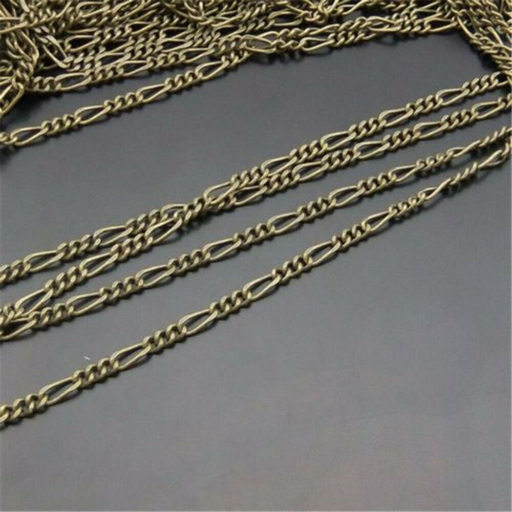 5 Meters Retro Bronze Alloy Chains Jewelry DIY Handmade Accessories Crafts