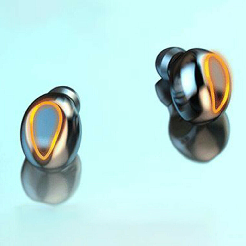 Wireless Earbud Touch Function Lightweight LED Display for Running Cycling