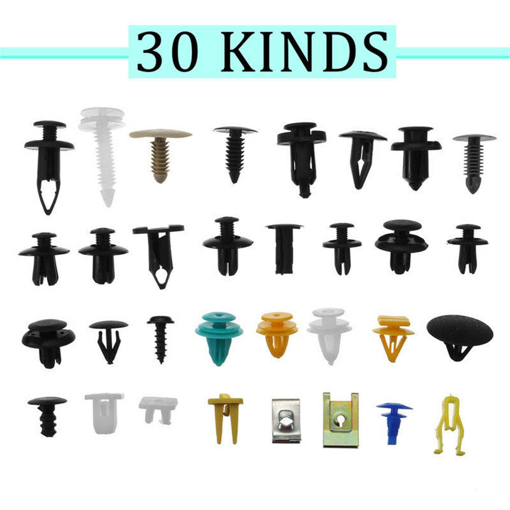 500x Car Push Pin Mixed Door Trim Panel Clips Fastener Bumper Rivet Retainer