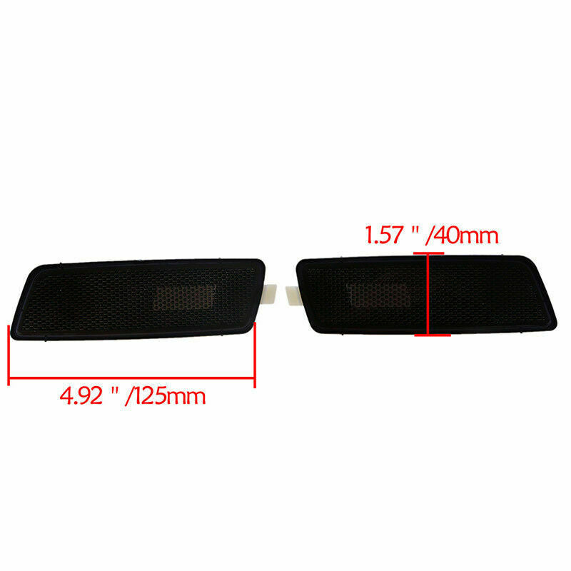 2x Front Side Turn Light Signal Lamp For Volkswagen Rabbit/GTI/Jetta 2006-2009