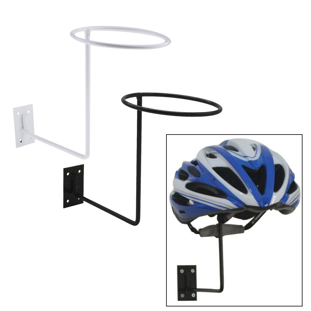 2x Wall Mounted Helmet Holder Stand Painter Cowboy Hat Ball Display Rack
