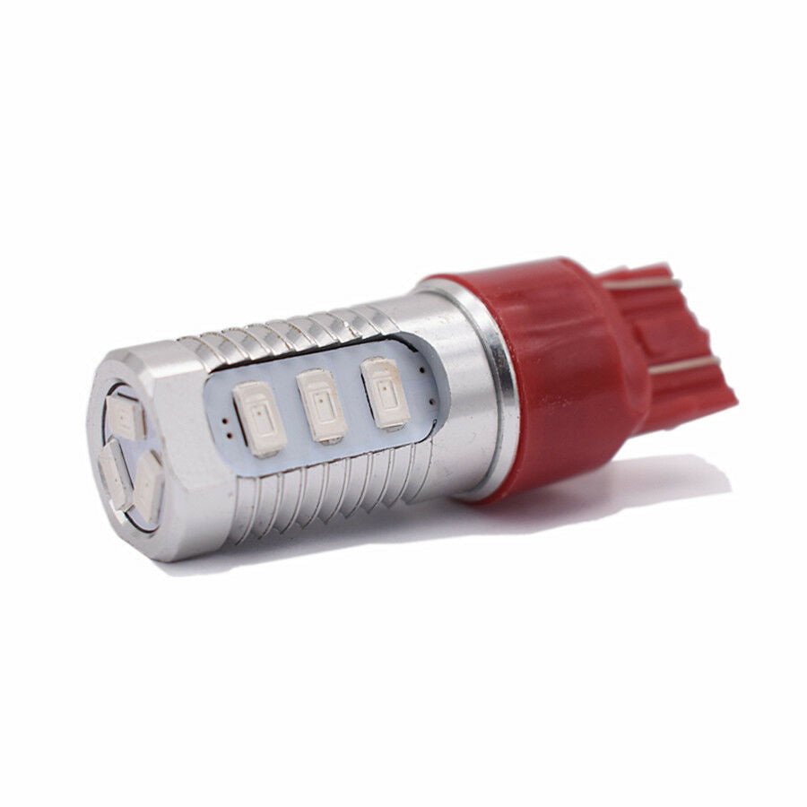 2Pcs T20 7443 LED Flash Lamp For Shift/Brake/Rear Fog/Reversing /Tail Light Bulb