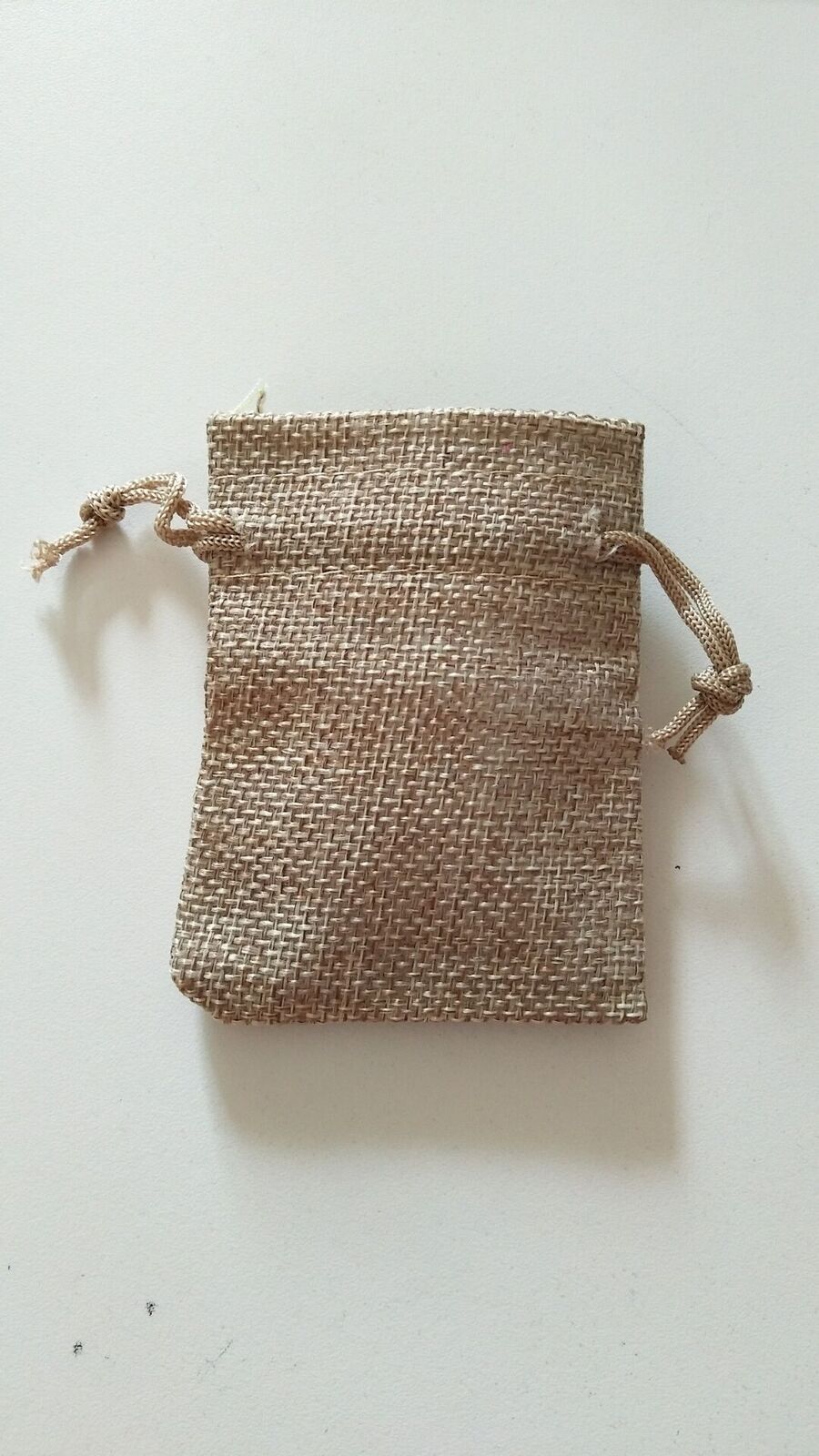 30Pcs Mini Linen Jute Drawstring Gift Bags Pouch Wedding Party Favor Sacks Bag