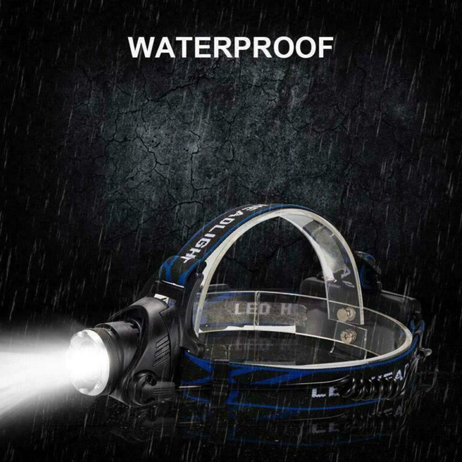 8000LM T6 LED   Headlamp Headlight Flashlight Head Light Lamp Torch